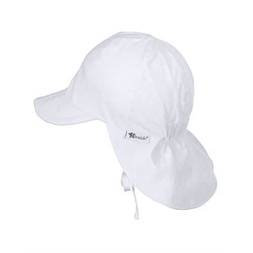 Sterntaler babymössa med visir och nackskydd - Vit - Unisex - Sommar - Casual
