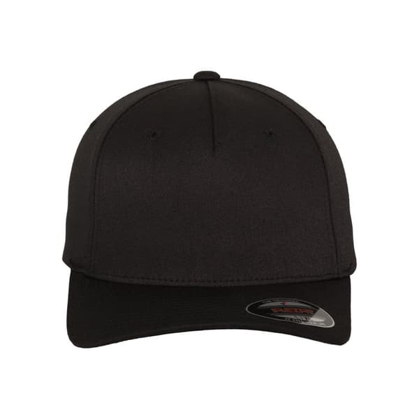 Keps - Flexfit - 5 panel - Svart - Unisex - Sommar