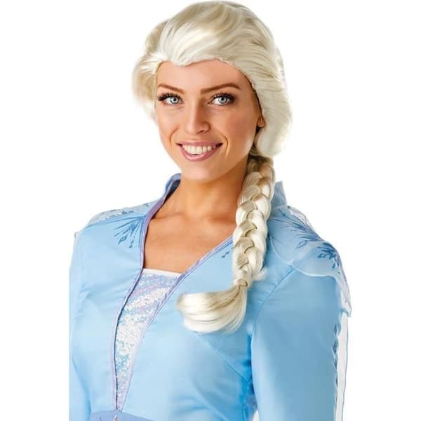 Peruk - RUBIER - Elsa Frozen 2™ Frozen 2™ - Svart - Vuxen - Disney