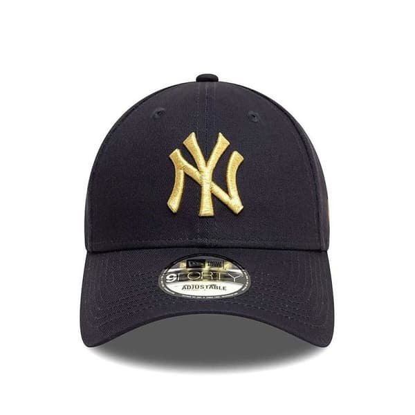 Sportshue New Era METALLIC 9FORTY NEYYAN NVYMTG 60595195 Marineblå Onesize