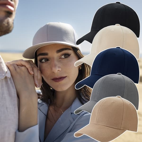Basebollkeps enfärgad - i många färger! Beige