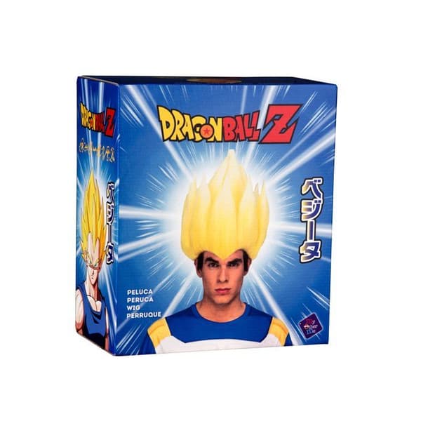 Perruque Super Saiyan Vegeta Dragon Ball vuxen