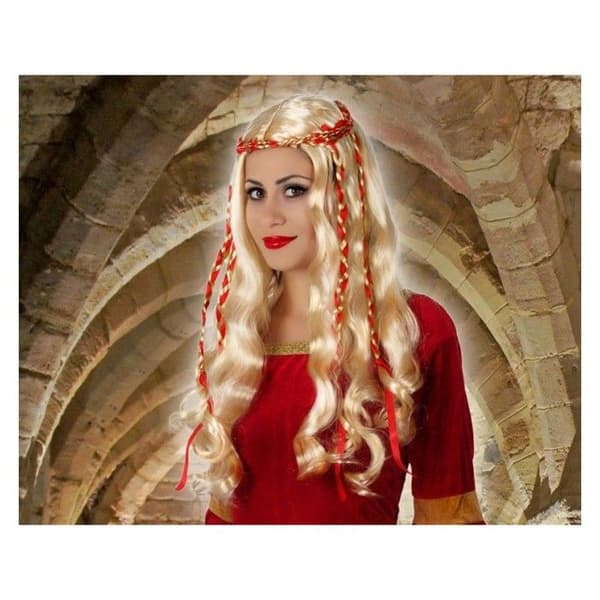 Perruque Medeltida Princessa Blont