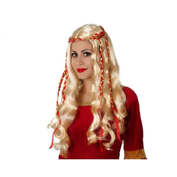 Perruque Medeltida Princessa Blont