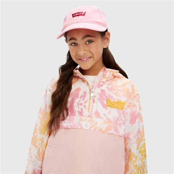 Børnekasket Levi's Core Batwing Curve Brimcap Pink (Onesize)