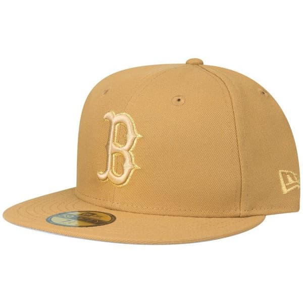 New Era 59Fifty Fitted Cap - MLB LAGAR panama tan / guld