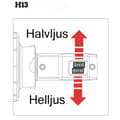 Miniatyrbild 7 av 7: H13 / 9008 V9 PRO 1500 lumen led lampor 2-pack led snöskoter