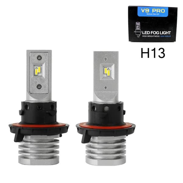 H13 / 9008 V9 PRO 1500 lumen led lampor 2-pack led snöskoter