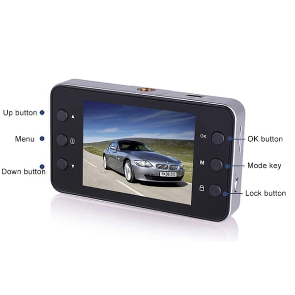K6000 Bilkamera 2.3" Skjerm Full HD 1080P