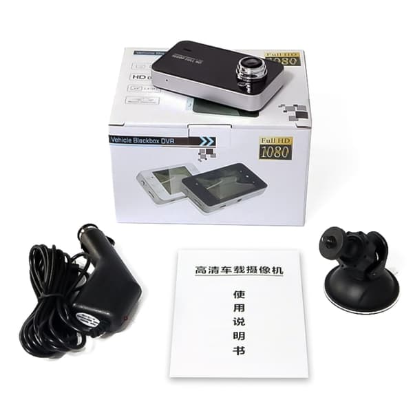 K6000 Bilkamera 2.3" Skjerm Full HD 1080P