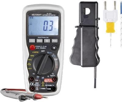 Voltcraft håndholdt multimeter digital AT-400 bilmålefunktion CAT IV 600 V display (tæller): 4000 (AT-400)