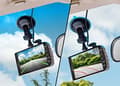 Miniatyrbillede 2 af 6: Technaxx TX-167 dashcam horisontal synsvinkel maks.=130 ° 5 V kollisionsadvarsel, display, vognbaneassistent, mikrofon (4926)
