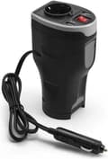 Pikkukuva 1 / 6: Technaxx Converter TE13 200 W 12 V/DC - 230 V/AC, 5 V/DC Sopii mukitelineen