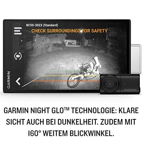 Garmin BC 50 Night Vision - Wireless reversing camera with night vision technology and 720p HD resolution. Up to 15 meter transmission range, 160° fie