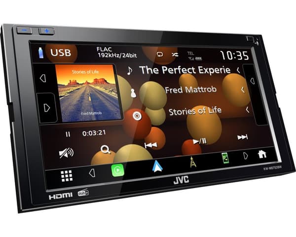 JVC KW-M875DBW bilradio Sort Wifi 180 W Bluetooth
