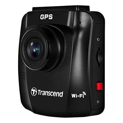 Transcend DrivePro 250 - Dashboardkamera - 1080p / 60 fps - Wi-Fi - GPS / GLONASS - G-sensor (TS-DP250A-64G)