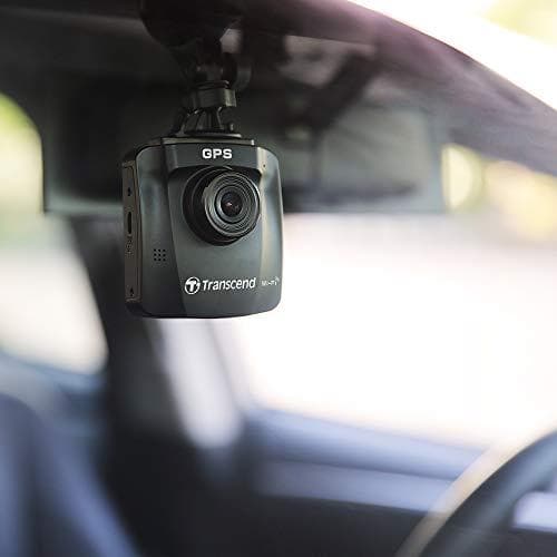 Transcend DrivePro 250 - Dashboardkamera - 1080p / 60 fps - Wi-Fi - GPS / GLONASS - G-sensor (TS-DP250A-64G)