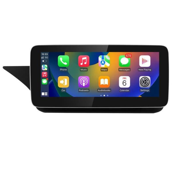 AWESAFE Autoradio Android 11 4Go+64Go för Mercedes Benz E Klass W212 (2011-2012) NTG 4.5, 10,25 Tum Carplay Android Auto
