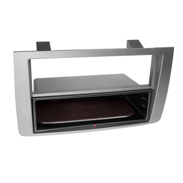 2-DIN frontplatta adapter - ACV - Inbay® - Lancia Musa 2004 - Antracit - Bil