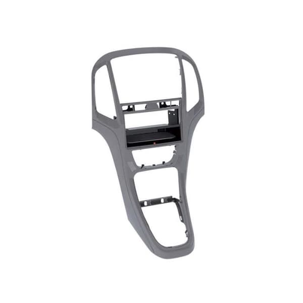 2-DIN frontadapter - ACV - Opel Astra 2009 - Titangrå - Bilradio - Professionell finish