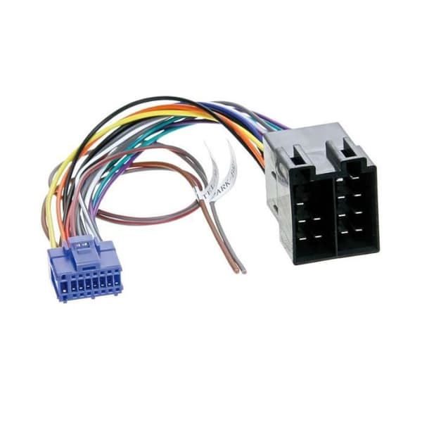 Bilradioadapter - ACV - ISO 16 PIN - Pioneer AVIC-X1/R/BT kompatibel - Universal - Svart