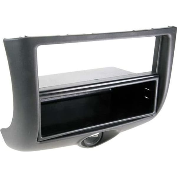 2-DIN frontadapter med förvaringsfack Toyota Yaris 1999 > 2003 svart - ACV