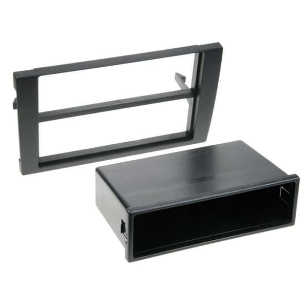 2-DIN anslutningsadapter - Audi - A4 B6/B7 - 2002-2009 - Förvaringshylla - Svart