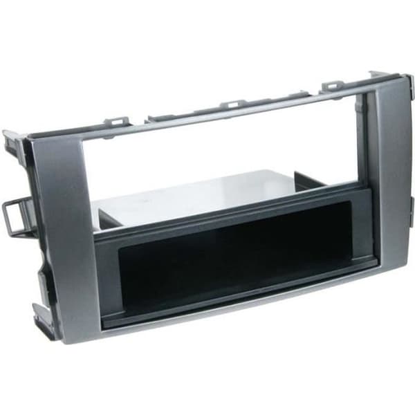 2-DIN ACV frontadapter för Toyota Auris 2007 med förvaringsfack - antracit