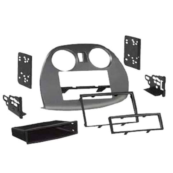 Fasadadapter - ACV - Mitsubishi Eclipse 2005 - Svart - 2-DIN med förvaringsfack