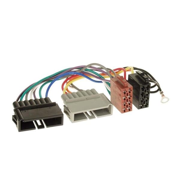 Radioadapter - ACV - Chrysler/Dodge/Jeep - Universell - ISO-standard - Svart