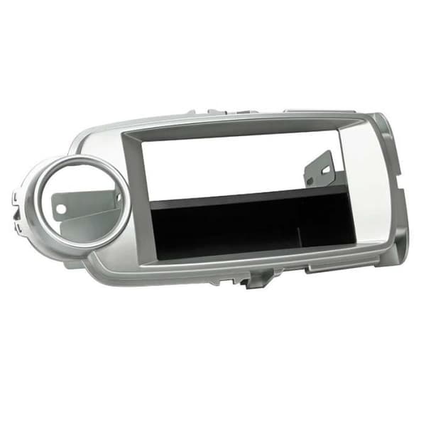 2-DIN frontplatta adapter - ACV - Toyota Yaris - Grå - 2011 - Bilradio
