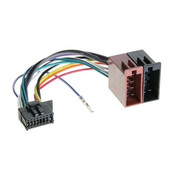 Bilradioadapter - PIONEER - 16 PIN - Universal - Svart - För bil