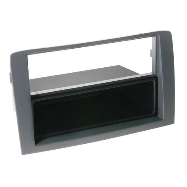 2-DIN ACV fascia adapter för Fiat Idea 2005 med förvaringsfack - Grå