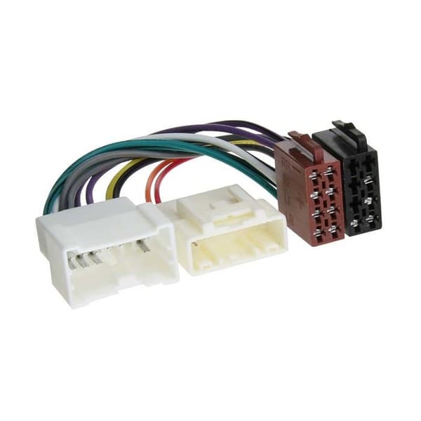 Bilstereo-kabel - ACV - Dacia/Mercedes/Opel/Renault - ISO-standard - Enkel installation - Svart färg