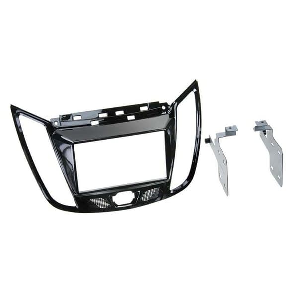 2-DIN frontadapter för Ford C-Max 2010 / Kuga 2013 > pianolack svart