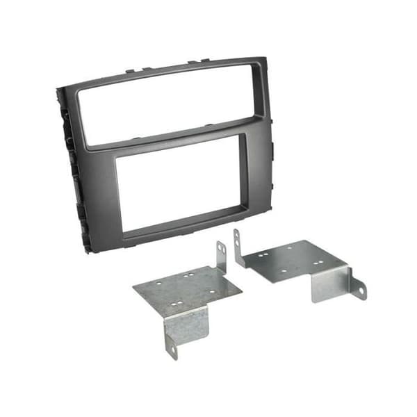 2-DIN frontadapter för Mitsubishi Pajero/Shogun 2006-&gt;2014 svart