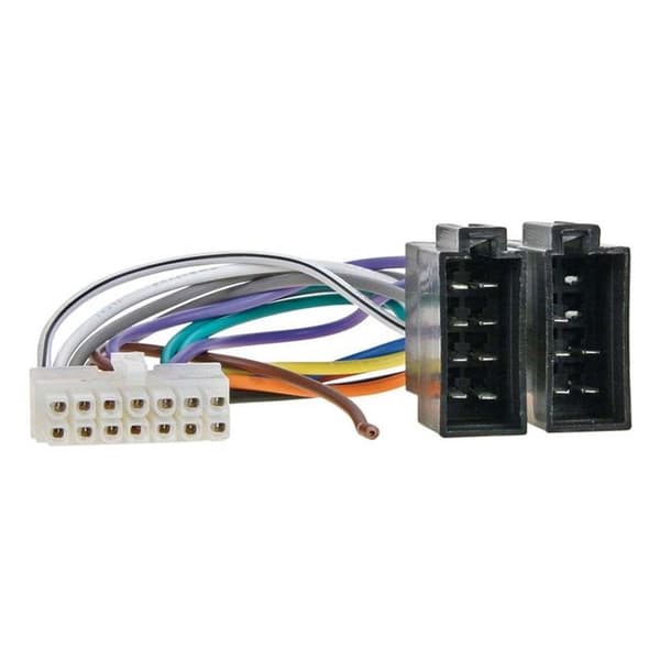 Bilradioadapter - ACV - ISO till Pioneer 14 PIN - Universal - Svart - Bil