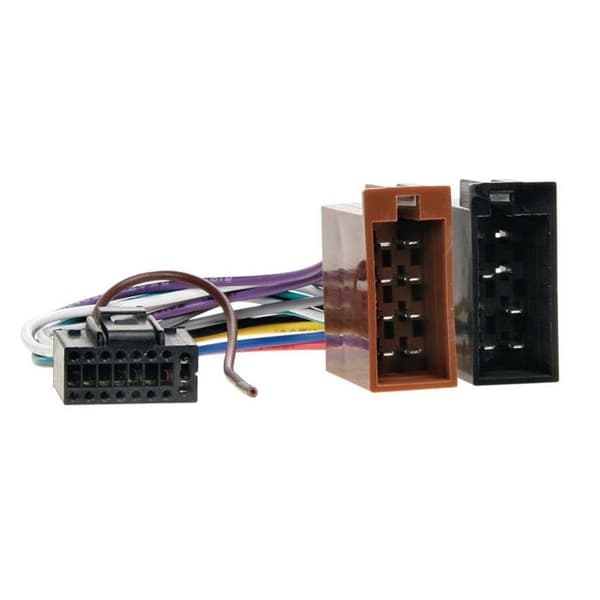 Bilradioadapterkabel-&gt;ISO KENWOOD 16-PIN originalhus - ACV