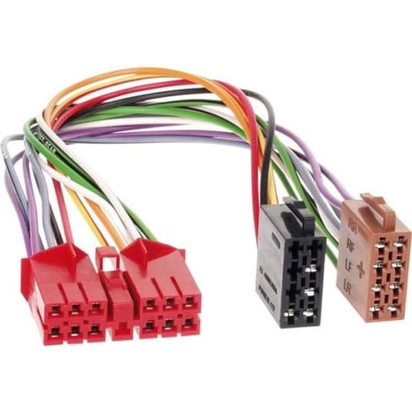 Radiokabel - ACV - Renault - ISO-standard - Universell - Svart