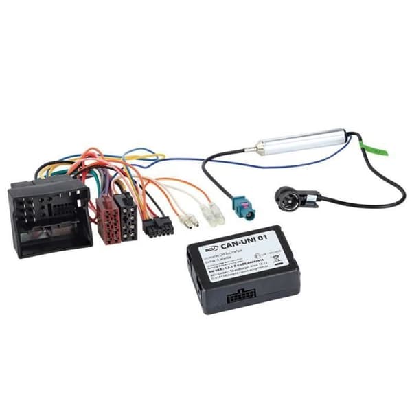 VW Group CAN-Bus Kit Ny Quadlock &gt; ISO / ISO-antenn