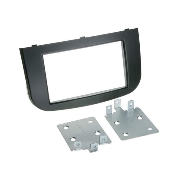 2-DIN frontadapter - ACV - Mitsubishi COLT 2008 - Svart - Bilradioinstallation - Icke universell