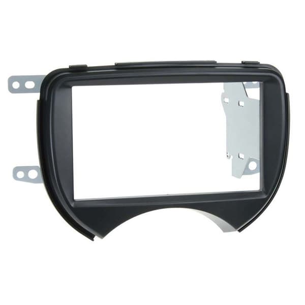2-DIN frontplatta adapter - ACV - Nissan Micra (K13) - 2011-2013 - Svart - Bilradio