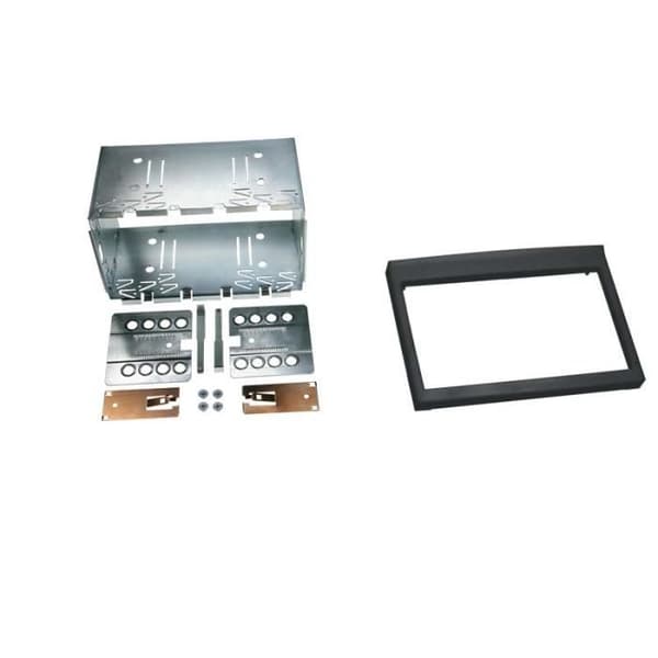 2-DIN frontplatta adapter - ACV - Porsche 911 (996) - Svart - Ljudinstallation - Ej universell