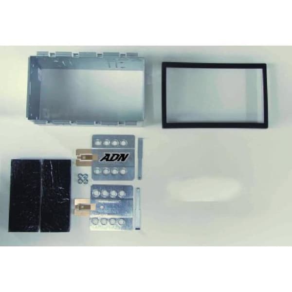 2-Din installationssats för alla bilradioapparater - Universal - H110mm