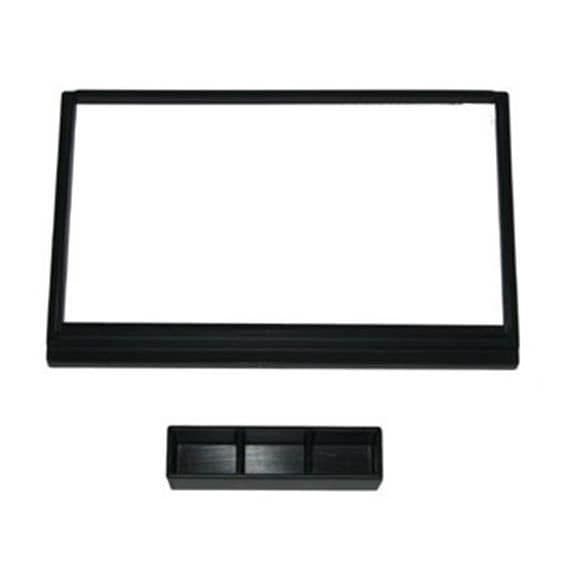Dubbel DIN Svart Bilradio Fascia Adapter Nissan Micra CC