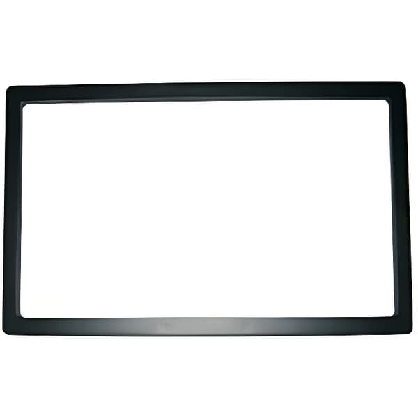 Dubbel DIN bilradio frontadapter - RENAULT Trafic - Svart