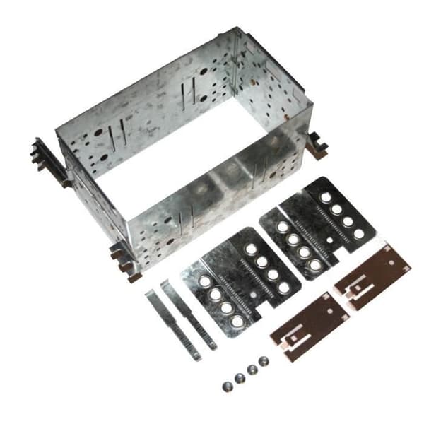Dubbel DIN radioadapter - AUTOLEADS - Tucson 2005 - Svart - Metallbur - 2 DIN