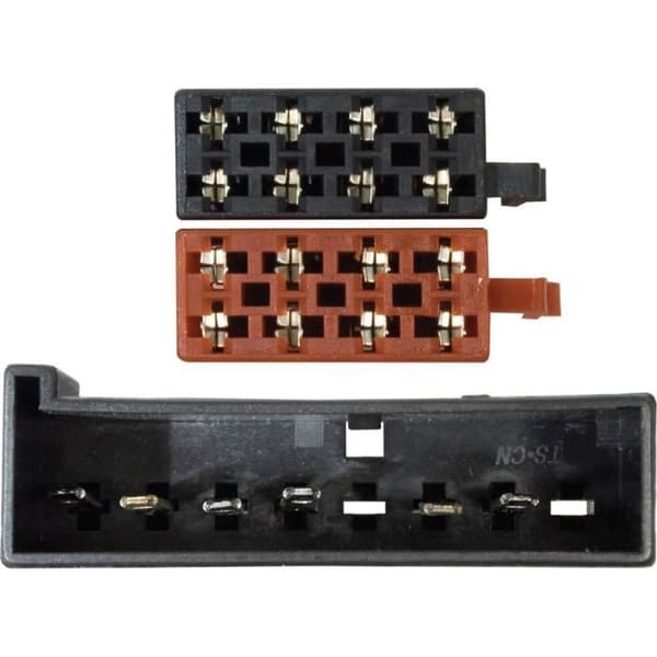 Bilradiosele - SEAT - Alhambra - 1996-1997 - ISO-kontakt - Svart - Icke-universal