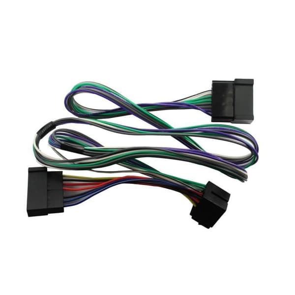 Bilradiosele - SEAT - Alhambra - 1996-1997 - ISO-kontakt - Svart - Icke-universal