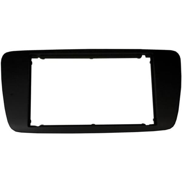 Dubbel DIN bilradio frontplatta adapter Black Seat Ibiza 2008 - SEAT - DFP-18-04